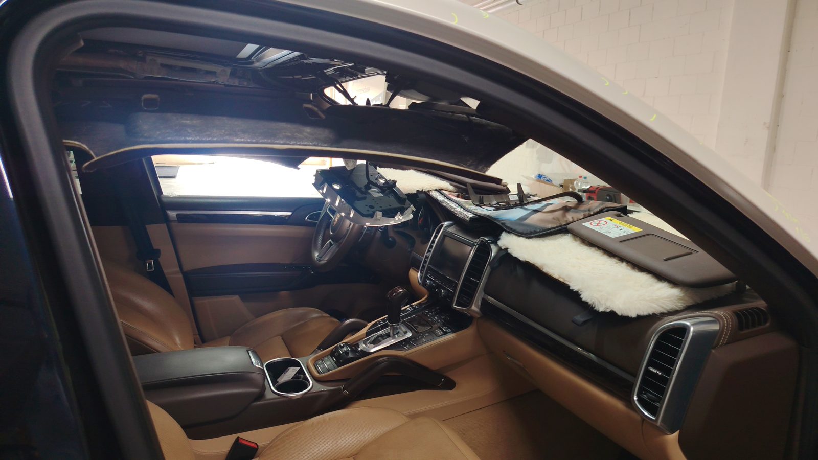 Porsche Cayenne: interni